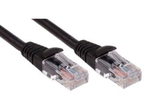 Kabel kat. 5e U/UTP Czarny 2m