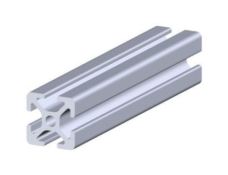 Profil, dł. 2000mm, kolor: Czarny, 20 x 20 mm