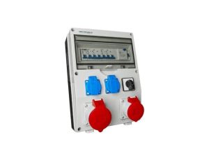Rozdzielnica budowlana ECO-S/FI 32A/5P 16A/5P 2x230V gniazda Bals Doktorvolt 7938