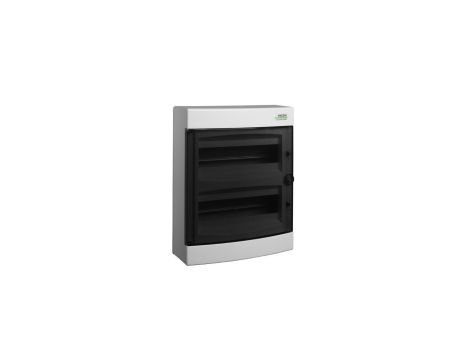 Rozdzielnica modułowa 2x12 natynkowa IP40 drzwi przeźroczyste PNS