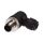 Gniazdo kablowe kątowe połączenie lutowane fi3-6,5mm 4A 240V -25-90stC M12 męskie 5pin IP67 VK003027