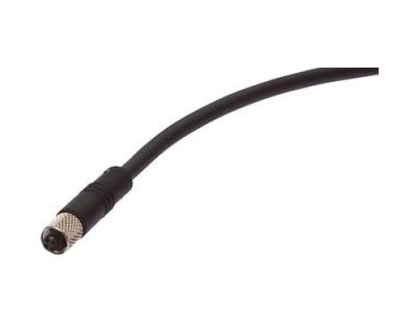 Złącze kablowe M5 proste żeńskie 4-pinowe końcówka niezarobiona 4x0.34mm 5m PUR IP67 VK300375