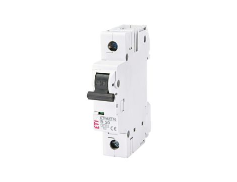 Wyłącznik nadprądowy 1P B 50A 6kA AC ETIMAT10 002121721
