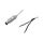 Złącze kablowe żeńskie proste 2pin wolny koniec 2x0,25mm 20m VKB06941