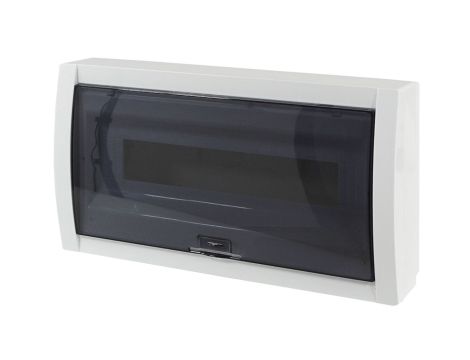 Rozdzielnica modułowa 1x18 natynkowa IP40 biała