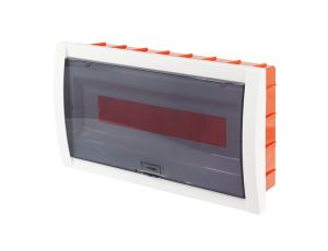 Rozdzielnica modułowa 1x18 podtynkowa IP40 biała