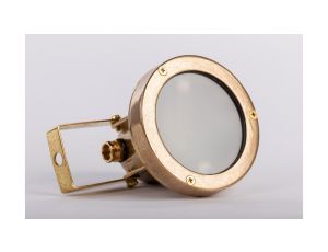 KINKIET mosiężny 97, GU10, 50W, klosz przeźroczysty-szkło, IP64 A97