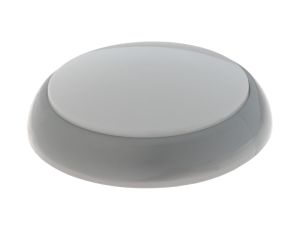 Oprawa KAJKO XL, 2xE27, 2x40W, srebrna-polipropylen, klosz przeźroczysty-poliwęglan, IP44, IK10 A2900SRx2-P