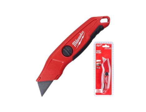 Nóż z ostrzem stałym trapezowym MILWAUKEE