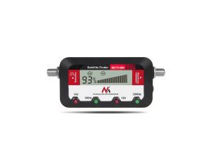Miernik satelitarny cyfrowy wyświetlacz Maclean MCTV-884 kabel 25cm F-F