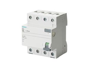 Wyłącznik różnicowoprądowy 4P 25A 0,3A Typ AC 300 mA 400V SENTRON 5SV4642-0