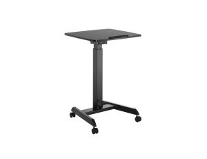 Biurko stolik do laptopa Maclean, regulacja wysokości, do pracy stojąco siedzącej, max wys 113cm, MC-892B