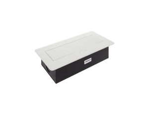 Gniazdo meblowe, blatowe 3x2P+Z 1,5m białe KOMBI BOX