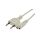 Kabel zasilający 230V 2,5A audio 2m biały