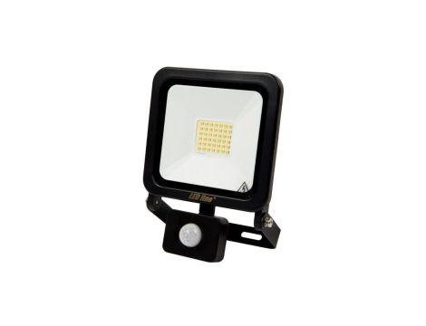 Projektor Naświetlacz Halogen LED line PHOTON 30W zimny 6000K 80lm/w 220-240V z czujnikiem PIR 3 lata gwar.