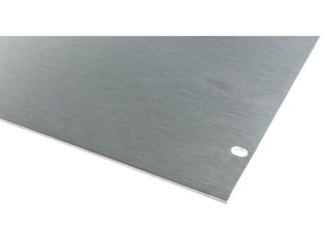 Panel przedni do szafy RACK, 6U, 482.6 x 88.1mm, kolor: Srebrny, RS PRO