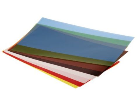 Zestaw podkładek regulacyjnych, Plastik, 0.05 mm, 0.08 mm, 0.1 mm, 0.13 mm, 0.19 mm, 0.25 mm, 0.38 mm, 0.51 mm,