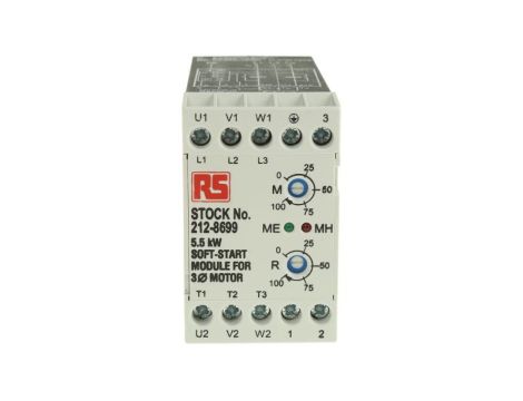 Układ łagodnego rozruchu 3-fazowy 5,5 kW 12 A 460 V AC