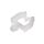 Zacisk kablowy Klamry kablowe, 6.4mm, materiał: Nylon 66, 7.9 x 3.8 x 9.7mm, RS PRO