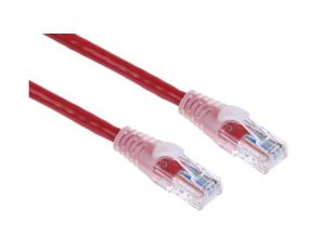 Kabel kat. 5e U/UTP Czerwony 2m