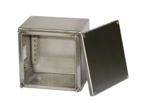 Puszka elektroinstalacyjna, 300 x 120 x 300mm, IP66, kolor Niemalowany, materiał Stal nierdzewna, RS PRO