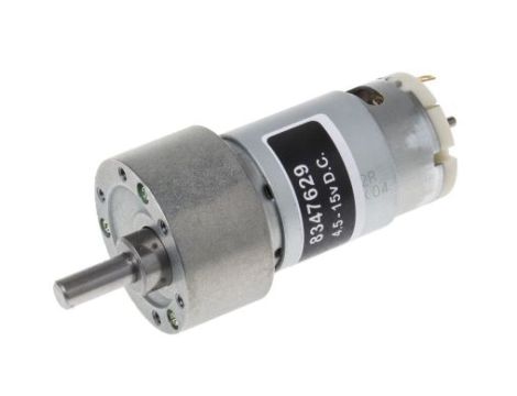 Motoreduktor DC, 840 mA, 7 W, 1200 obr./min, 535 gcm, RS PRO