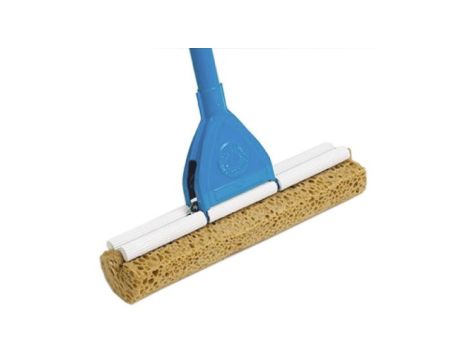 Mop i kij, 40cm, Niebieski, do uzytku z: Osłona mopa z poliestru M01