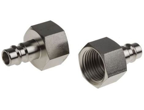 Szybkozłączka pneumatyczna, materiał Stal, złącze G 1/2 żeńskie, RS PRO CEJN 320, JWL 520, JWL 530, Legris, Parker PEF,