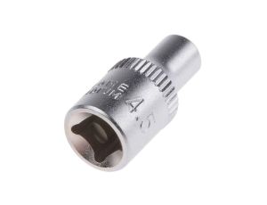 Nasadka sześciokątna z gniazdem 1/4 cala 4.5mm RS PRO