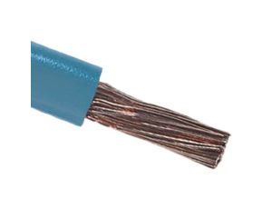 Kabel trzynormowy PCW, dł. 100m 6 mm, 53 A, 1 kV, -15 → +105 C Jasnoniebieski Pojedynczy rdzeń, RS PRO