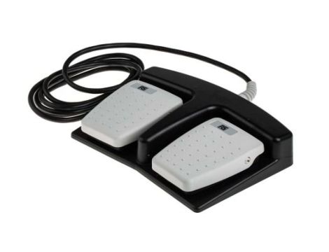 Przełącznik nożny IPX7 Uniwersalny Chwilowy Tworzywo termoplastyczne, Dwubiegunowy jednopozycyjny (DPST) 3 A 24V 24V