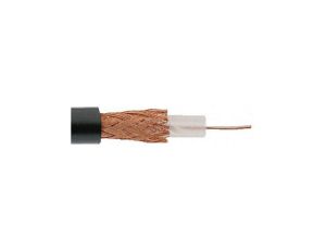 Kabel koncentryczny, 100m, RG62A/U, Polichlorek winylu PVC, Czarny Bez zakończenia Bez zakończenia 100m Odporność na