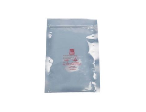 Torba antystatyczna, kolor: Srebrny, RS PRO