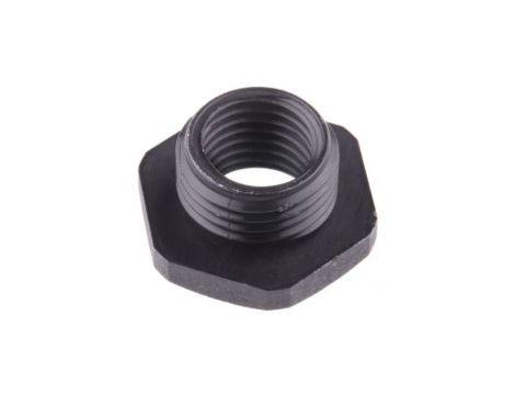 Adapter do dławnic kablowych, M16 → M12, materiał: Nylon 66, kolor: Czarny, RS PRO