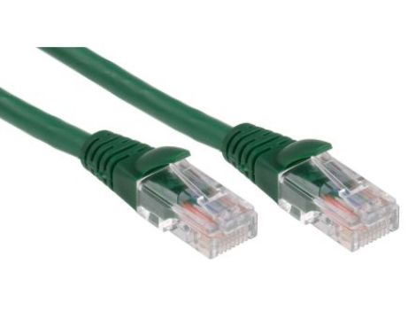 Kabel kat. 5e U/UTP Zielony 10m