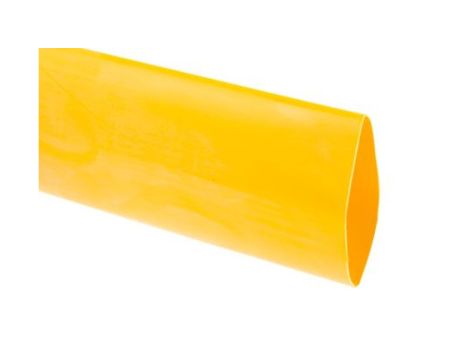 Osłona termokurczliwa żółta 2:1, średnica 38.1mm, dł. 1.2m, RS PRO