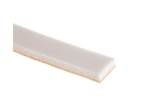 Taśma piankowa, 6m x 15mm x 4.8mm, kolor: Biały, RS PRO Jednostronna