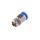 Adapter gwintowany prosty gwint – rura, 10 barów