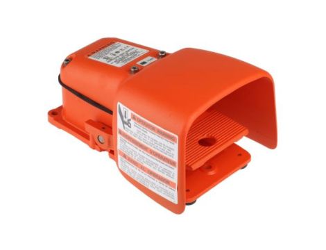 Przełącznik nożny o dużej wytrzymałości IP56 Konstrukcja o dużej wytrzymałości Chwilowy Żeliwo, DP-CO 20 A przy 250 V