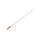 Termopara typ K do +1100C 250mm kabel 100mm, Stal nierdzewna ANSI