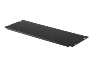 Panel zaślepiający do szafy RACK, 4U, 483 x 9mm, kolor: Czarny, RS PRO