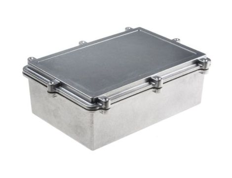 Obudowa ekranowana Srebrny IP67 Silikon, 262 x 182 x 90mm, RS PRO