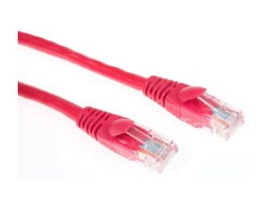 Kabel kat. 5e U/UTP Czerwony 10m