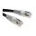 Kabel kat. 5e F/UTP Czarny 1m