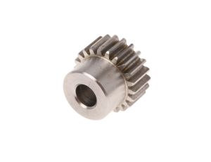 Koło zębate walcowe, moduł: 1, l.zębów: 22, śr. piasty: 18mm, śr. otworu: 8mm, Stal nierdzewna