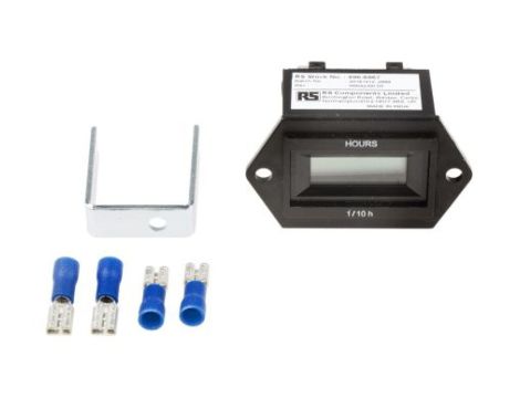 Licznik godzin LCD 6-cyfrowy 85 → 265 V AC RS PRO