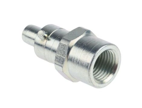 Szybkozłączka pneumatyczna, materiał Stal, złącze Rp 1/4 żeńskie, RS PRO PCL