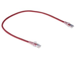 Kabel kat. 5e U/UTP Czerwony 500mm