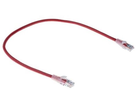 Kabel kat. 5e U/UTP Czerwony 500mm