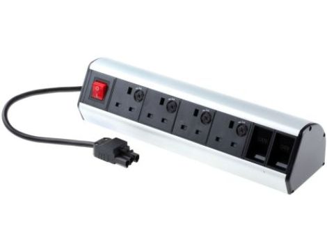 Przedłużacz 4-gniazda Typ G - brytyjski 1m 8399796